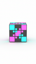 Interactive LED puzzle cube